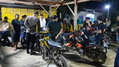 Timbulkan Kebisingan, Polsek Nanga Tayap Tertibkan Pengendara Berknalpot Racing
