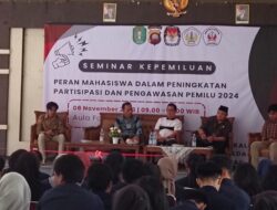 KPU Kota Pontianak Bersama BEM Fakultas Hukum Untan Buka Posko Pindah Pemilih Bagi Mahasiswa