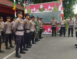 Polres Singkawang Memulai Pelaksanaan Pos Pengamanan dan Pos Pelayanan Dalam Rangka Opspol Terpusat Lilin Kapuas-2023