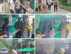 Polri Peduli, Kapolres Bengkayang Berikan Bansos Kepada Korban Kebakaran Rumah