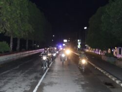 PATROLI SINERGITAS “BLUE SKY PATROL” POLRES BENGKULU UTARA ANTISIPASI GANGGUAN KAMTIBMAS