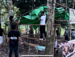 Kapolres Sintang Pimpin Penggerebekan Lokasi Judi Sabung Ayam di Tiga Lokasi