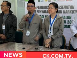 Polresta Pontianak Gelar Pengamanan Rikes Paslon Wali Kota Pontianak di RS Sudarso