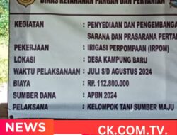 Program IRPOM di Desa kampung baru pamarayan di duga tabrak ketentuan program yang di tentukan