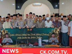 Dirbinmas Polda Banten Kombes Pol. Dr. Raden Muhammad Jauhari SH., S.I.K., M.Si Dampingi Kapolda Giat Shalat Subuh Keliling