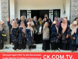 Persiapan Menjelang HKG Tp PKK kecamatan Kuala Mandor B Adakan Pertemuan di Aula kantor desa Kuala Mandor B 