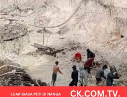 Luar Biasa PETI di Nanga Suhait Kembali Beroperasi