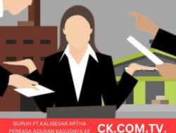 Buruh PT. Kalibesar Artha Perkasa Adukan Kasusnya Ke Polres Metro Tangerang Kota