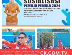 SELAIN KADIS DIKBUD, KARO HUKUM JUGA DIDUGA IKUT TERLIBAT KAMPANYEKAN SALAH SATU CALON GUBERNUR DI SEKOLAH SEKOLAH