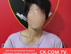 Unit PPA Satreskrim Polresta Pontianak Tangkap Pelaku Tindak Pidana Persetubuhan Terhadap Anak di Bawah Umur