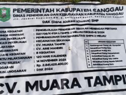 Terbongkar,, Proyek DAK di SMPN 2 Meliau: Material Bekas Diduga Diperjualbelikan Tanpa Izin Oleh CV.MUARA TAMPIK Selaku Pelaksana