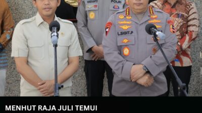 Menhut Raja Juli Temui Kapolri Bahas Penegakan Hukum Kehutanan