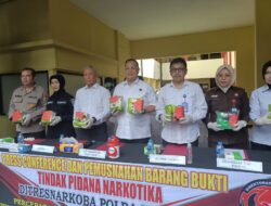 Pengungkapan Kasus Tindak Pidana Narkotika oleh Polda Kalimantan Barat