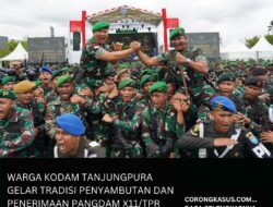 Warga Kodam Tanjungpura Gelar Tradisi Penyambutan dan Penerimaan Pangdam XII/Tpr