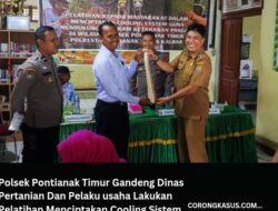 Polsek Pontianank Timur Gandeng Dinas Pertanian Dan Pelaku Usaha, Lakukan Pelatihan Menciptakan Cooling Syistem Untuk Dukung Ketahanan Pangan