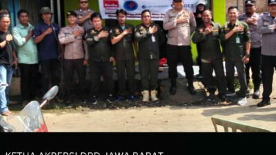 Ketua AKPERSI DPD Jawa Barat Mengukuhkan Pengurus AKPERSI DPC Kabupaten Bekasi.
