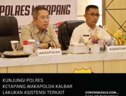 Kunjungi Polres Ketapang, Wakapolda Kalbar Lakukan Asistensi Terkait Ketahanan Pangan