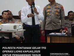 Polresta Pontianak Gelar TFG Operasi Liong Kapuas 2025 untuk Pengamanan Tahun Baru Imlek
