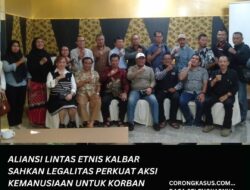 Aliansi Lintas Etnis Kalbar Sahkan Legalitas, Perkuat Aksi Kemanusiaan untuk Korban Banjir