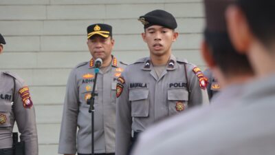 Kapolresta Pontianak Pimpin Apel Pagi, Berikan Arahan Tugas kepada Personel
