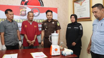 Satresnarkoba Polresta Pontianak Musnahkan Barang Bukti Narkotika Golongan I Seberat 6,30 Gram