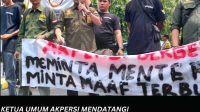 Ketua Umum AKPERSI Mendatangi Kementrian Desa Terkait Permintaan Maaf Pak Menteri Secara Terbuka