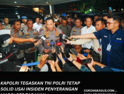 Kapolri Tegaskan TNI-Polri Tetap Solid Usai Insiden Penyerangan Mapolres Tarakan