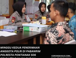 Minggu Kedua Penerimaan Anggota Polri di Pabanrim Polresta Pontianak: 506 Pendaftar, 124 Sudah Terverifikasi