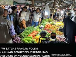 Tim Satgas Pangan Polda Kalbar Lakukan Pengecekan Stabilisasi Pasokan dan Harga Bahan Pokok di Pontianak