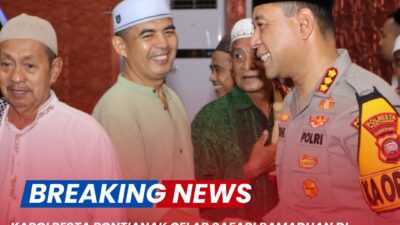 Kapolresta Pontianak Gelar Safari Ramadhan di Masjid Nurul Jannah, Perkuat Silaturahmi dan Kamtibmas