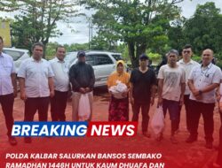 Polda Kalbar Salurkan Bansos Sembako Ramadhan 1446 H untuk Kaum Duafa dan Masyarakat Kurang Mampu