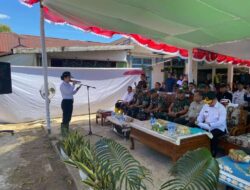 Kasdam XII/Tpr Hadiri Tanam Padi Serentak Bersama Presiden