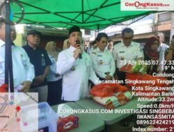 Gubernur Kalbar Menghadiri Operasi Pasar di Kota Singkawang, Cegah Inflasi dan Percepat Penurunan Stunting 