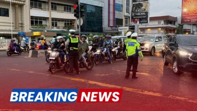 Puncak Arus Balik Mudik Lebaran Idul Fitri 1446 H, Polda Kalbar Laksanakan Pengamanan Pada Jalur Padat Lalu-lintas