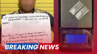 Tim Labubu Polres Kubu Raya Ringkus Pengedar Sabu, Satu Pelaku Kabur Lompat ke Sungai