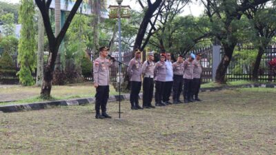 Wakapolresta Pontianak Pimpin Apel Pengamanan Naik Dango 2025 di rumah radakng
