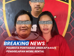 Polresta Pontianak ungkap kasus penggelapan mobil rental