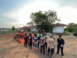Kapolres Melawi Pantau Kesiapan Lahan