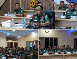 Irdam XII/Tpr Pimpin Taklimat Awal Audit Kinerja Triwulan II TA. 2025