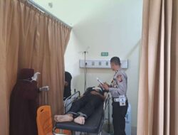 Polres Sambas Tangani Kecelakaan