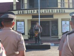 Kapolres Ketapang Pimpin Upacara Kenaikan Pangkat 31 Personilnya di Hari Bhayangkara