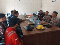 Perkuat Sistem Keamanan Objek Vital, Sat Pamobvit Polres Sanggau Lakukan Sosialisasi PNBP di Beta Gas dan PLTU Sei Batu
