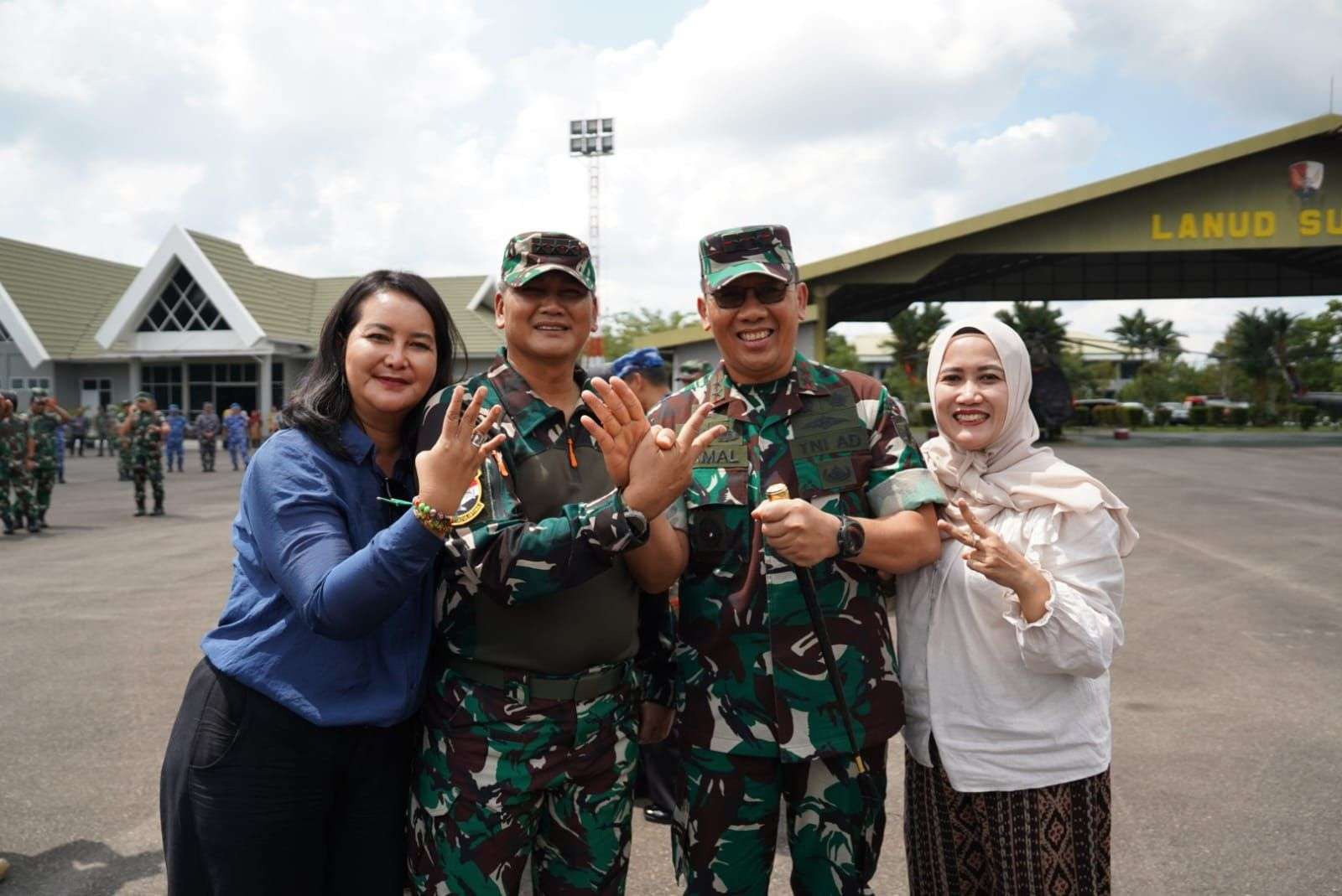 Pangdam XII/Tpr Lepas Keberangkatan