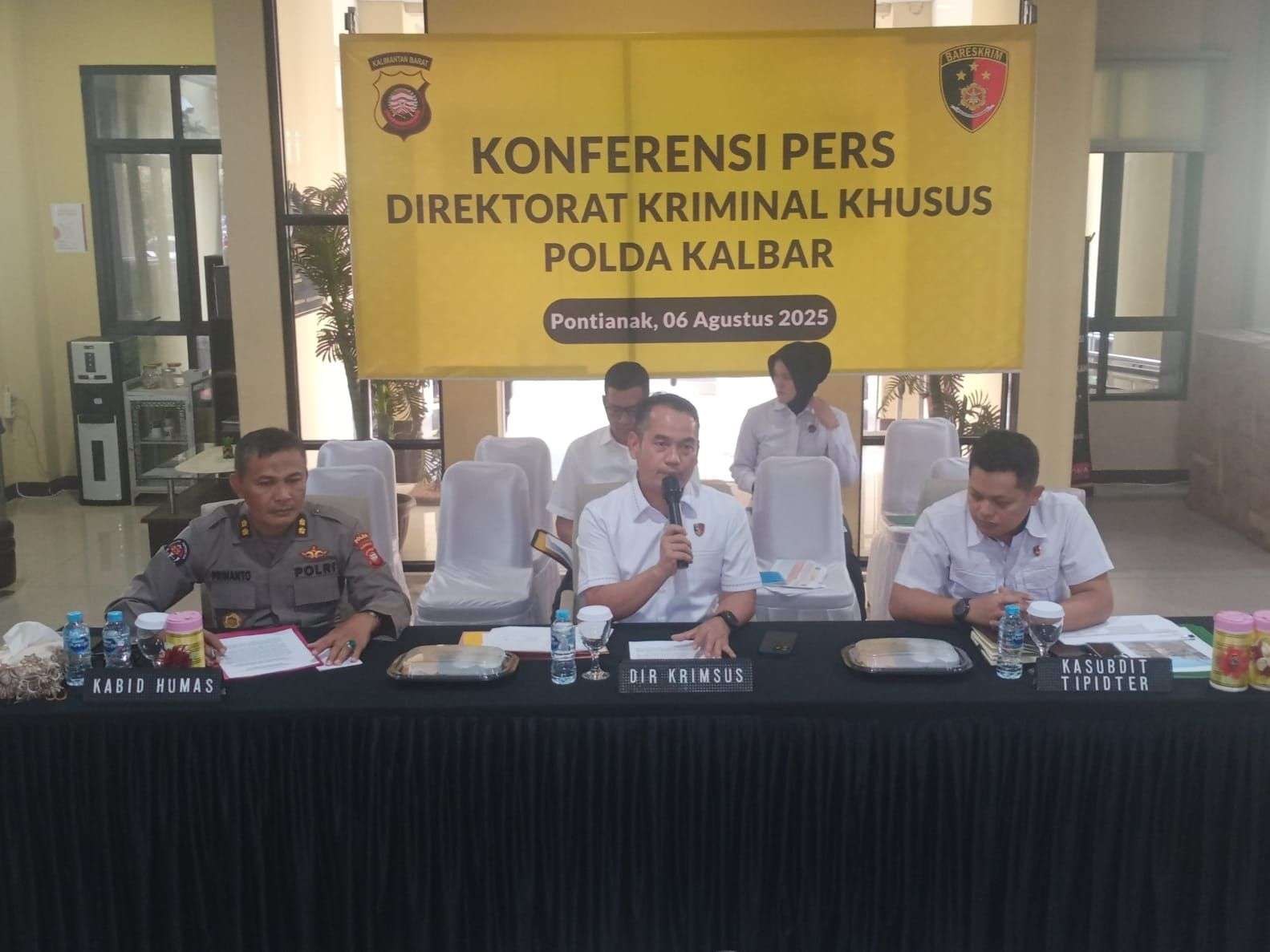 Polda Kalbar Ungkap Puluhan