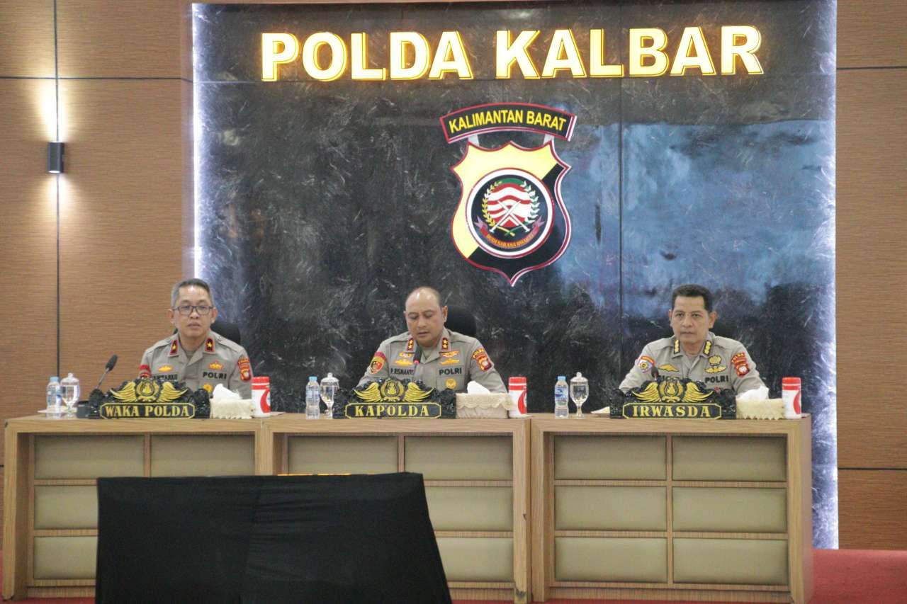 Kapolda Kalbar Pimpin Anev 