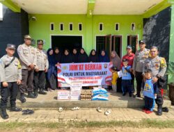 Polsek Singkawang Barat Gelar Jumat Berkah, Santuni Rumah Tahfidz Al-Qur’an Center