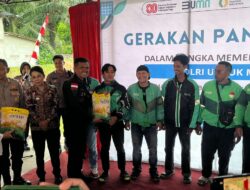 Brimob Batalyon B Pelopor dan Forkopimda Gelar Gerakan Pangan Murah untuk Ojol dan Masyarakat Singkawang