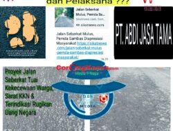 Dinas PUPR Sambas Menyanggah: Tim Investigasi Media Temukan Banyak Lubang dan Retakan, Diduga Tak Sesuai Spesifikasi, Muncul Dugaan Kongkalikong Pelaksana, Dinas, dan Media Mitra