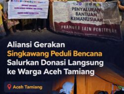 Aliansi Gerakan Singkawang Peduli Bencana Salurkan Donasi Langsung ke Warga Aceh Tamiang