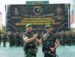 Tongkat Komando Berganti, Mayjen TNI Novi Rubadi Sugito, S.I.P., M.Si., Resmi Pimpin Pasukan Kodam XII/Tpr